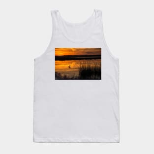 Sunset over Myakka Lake Tank Top